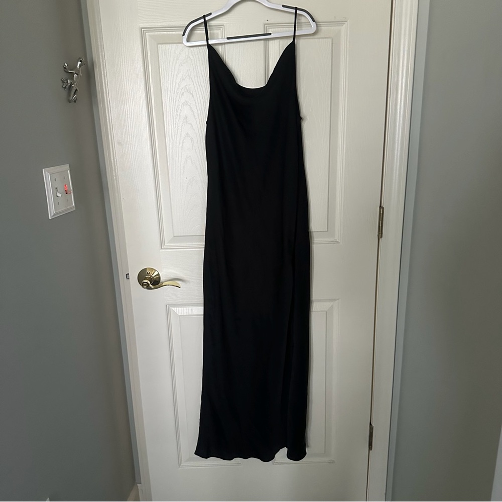 Babaton Sleek Black Maxi Dress